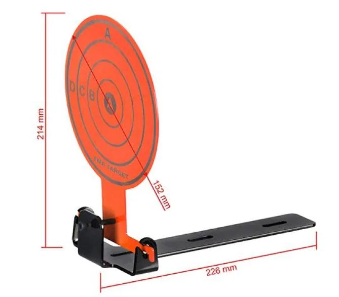 FMA Airsoft Metall Target 20x15 Orange